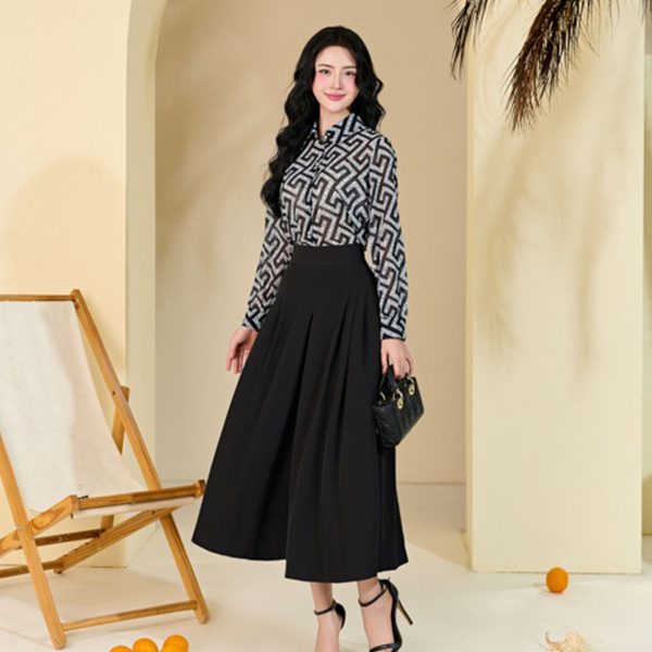 The Kate Silk Flowy Trousers